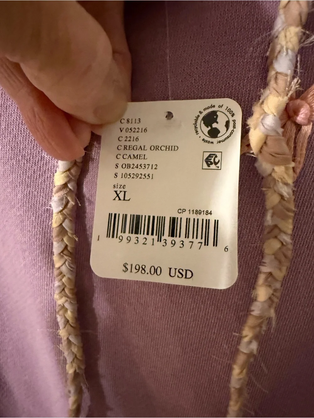 NWT Free People Love Letters Hoodie